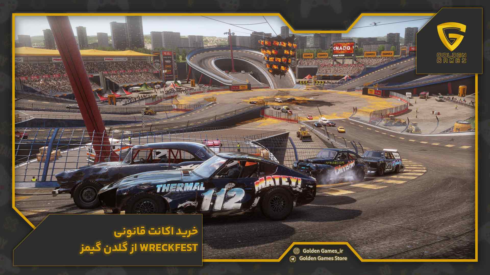 خرید اکانت قانونی Wreckfest از گلدن گیمز