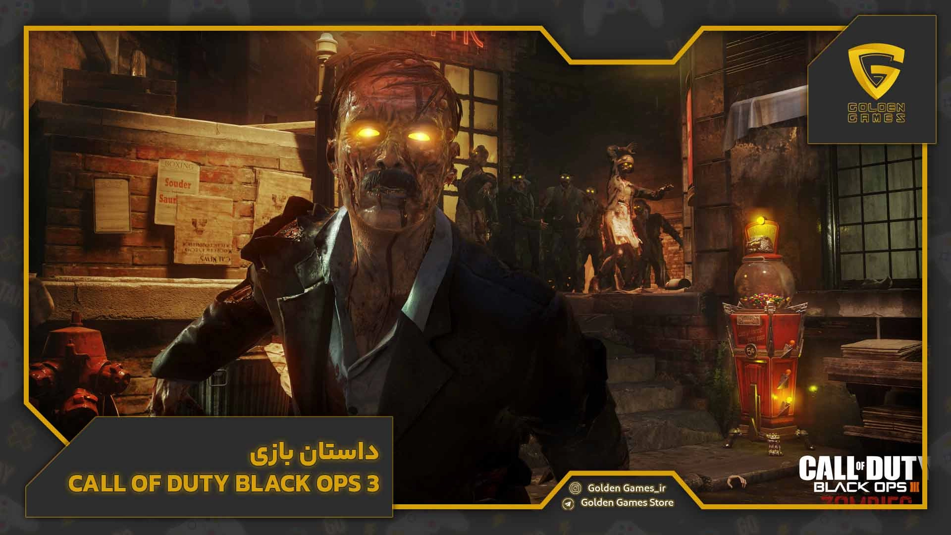 داستان بازی Call of Duty Black Ops 3