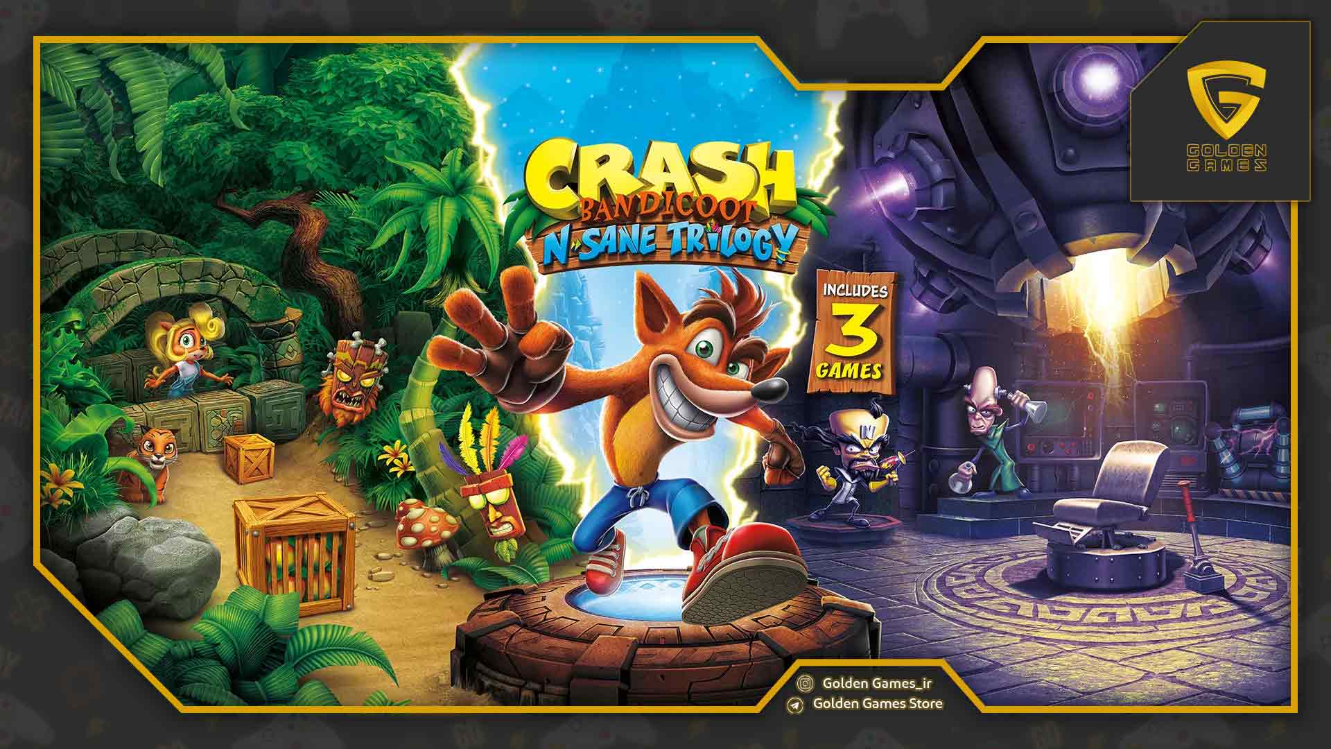 6. Crash Bandicoot N. Sane Trilogy