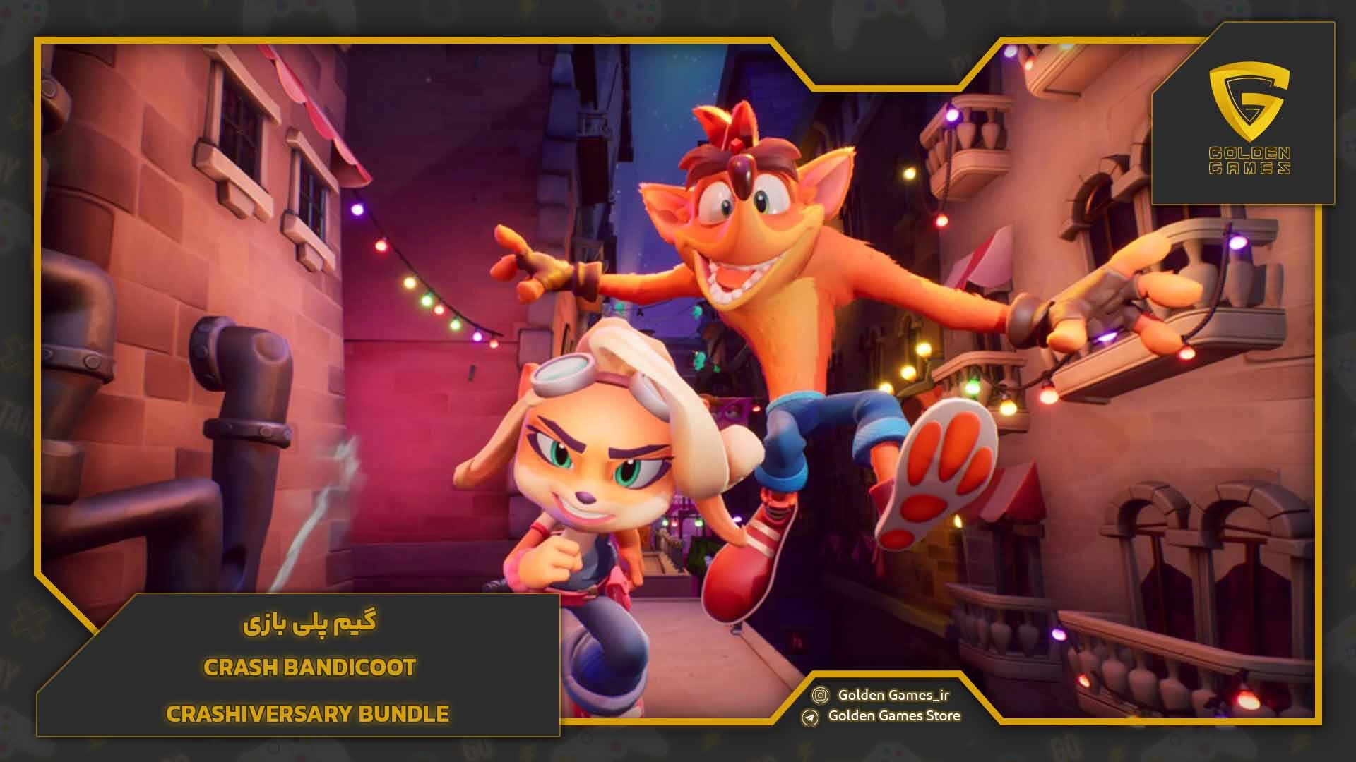 گیم‌پلی بازی Crash Bandicoot - Crashiversary Bundle