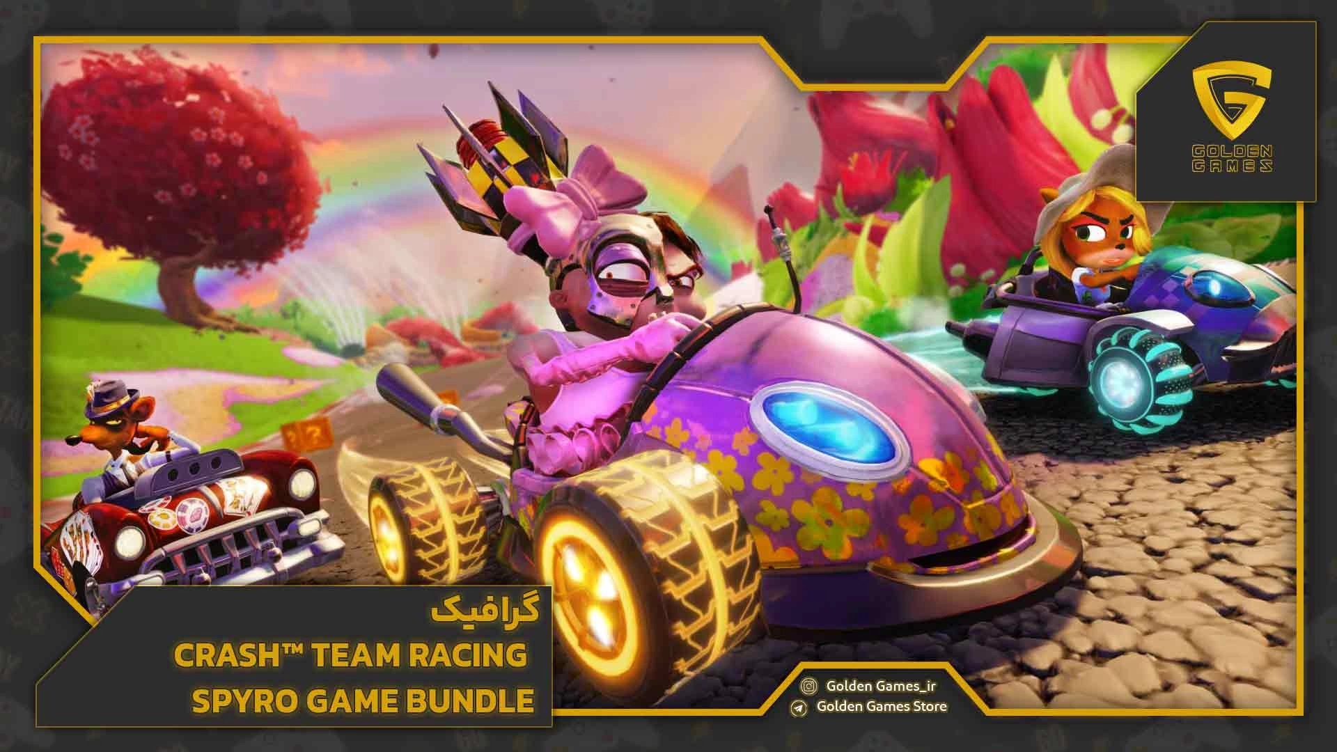 گرافیک Crash™ Team Racing Nitro-Fueled + Spyro Game Bundle