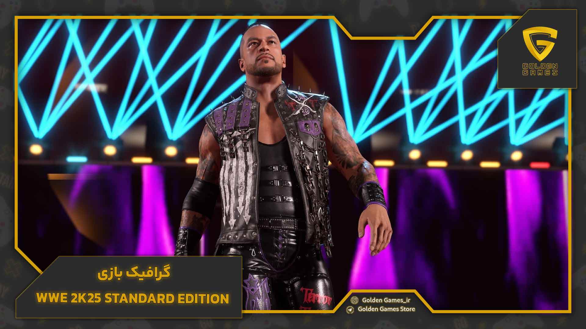 گرافیک بازی WWE 2K25 Standard Edition