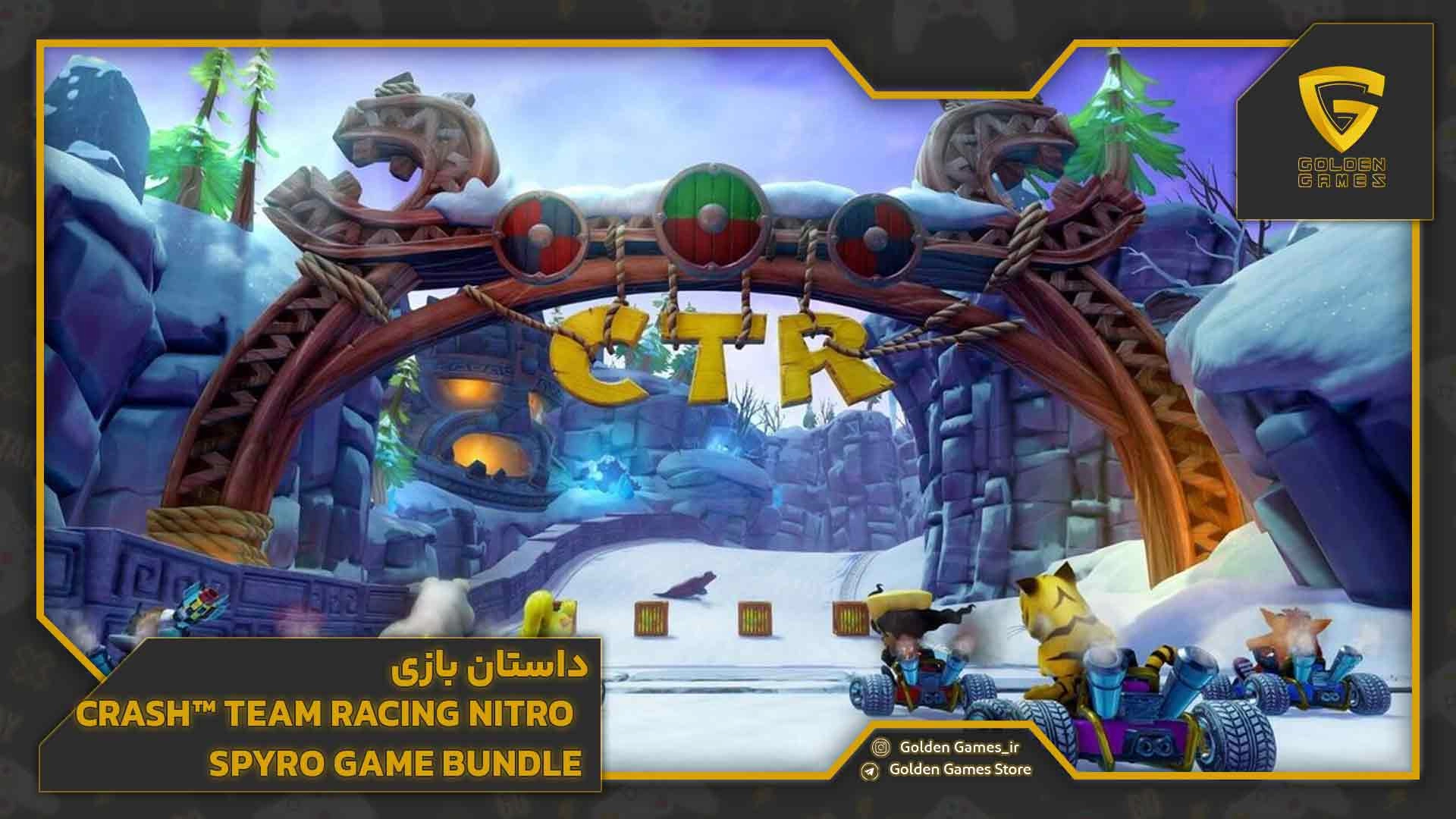 داستان بازی Crash™ Team Racing Nitro-Fueled + Spyro Game Bundle