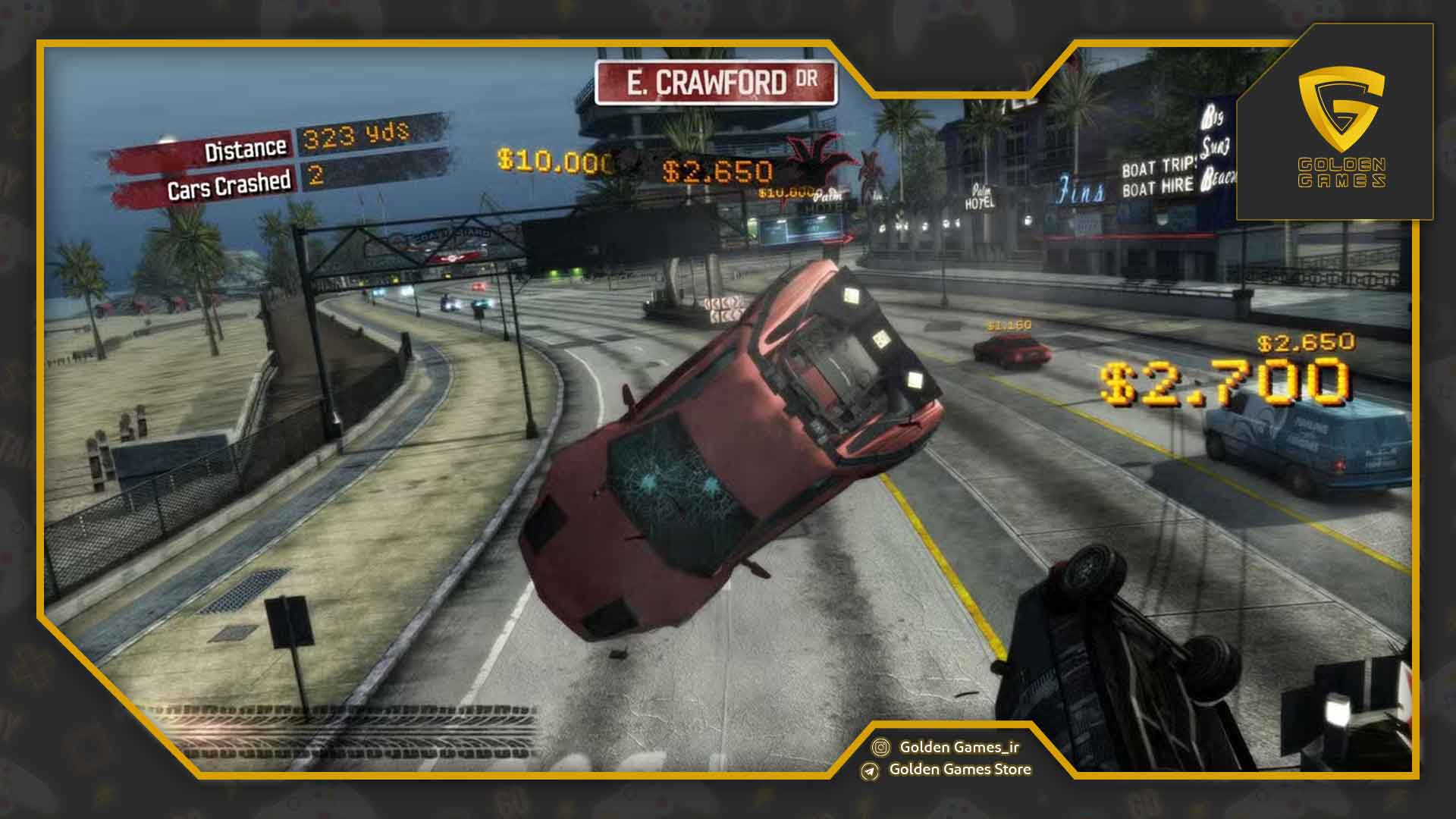 بهترین بازی ماشین PS4: Burnout Paradise Remastered