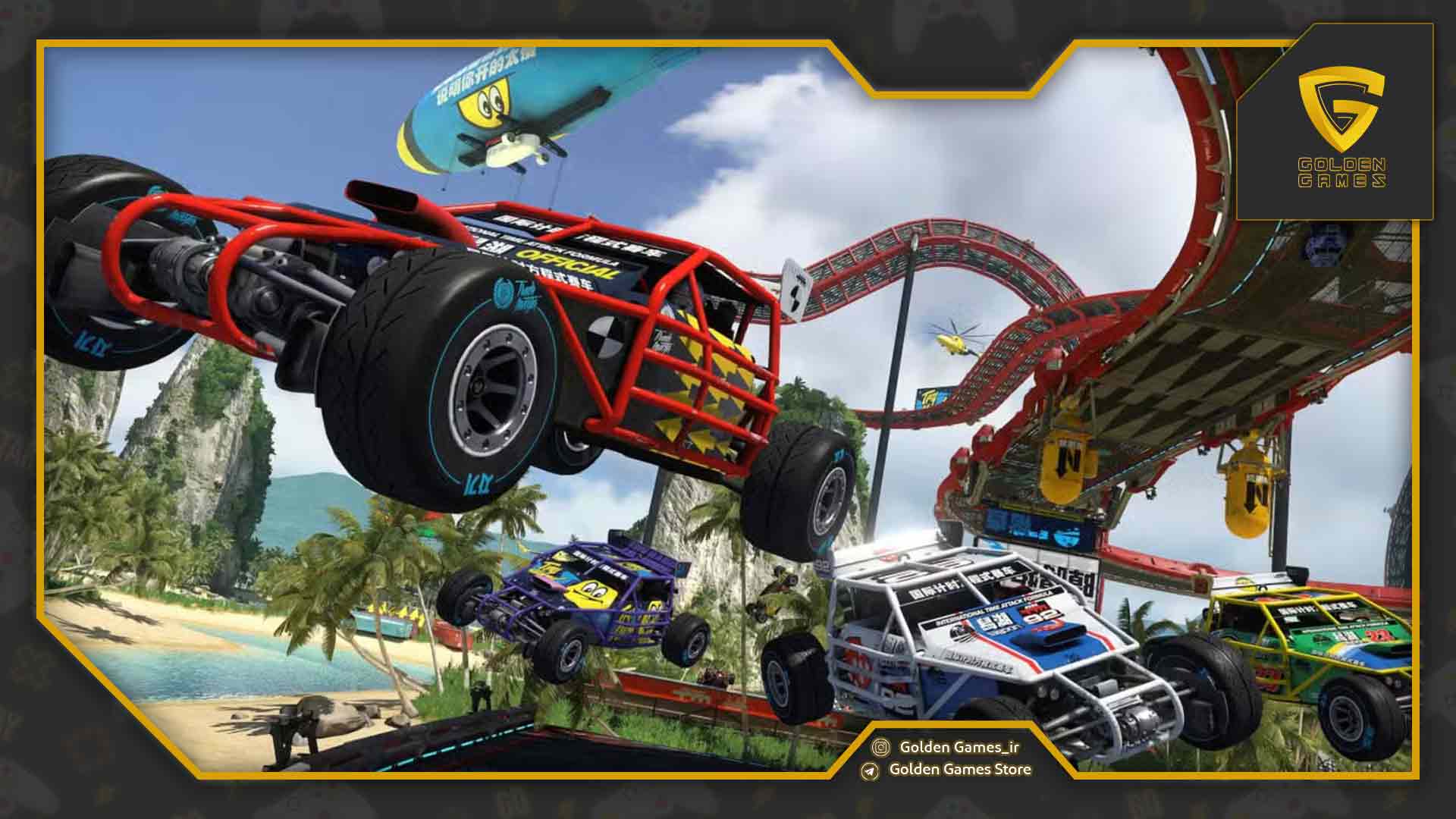 بهترین بازی ماشین PS4: TrackMania Turbo