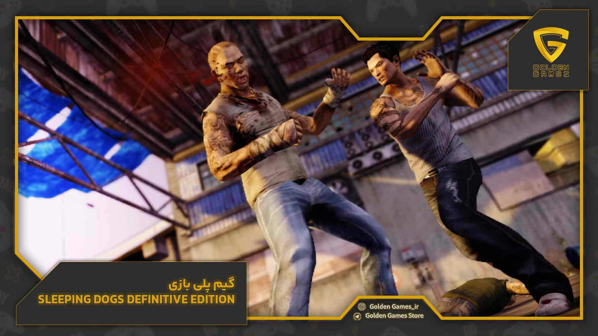 گیم پلی بازیSleeping Dogs Definitive Edition  