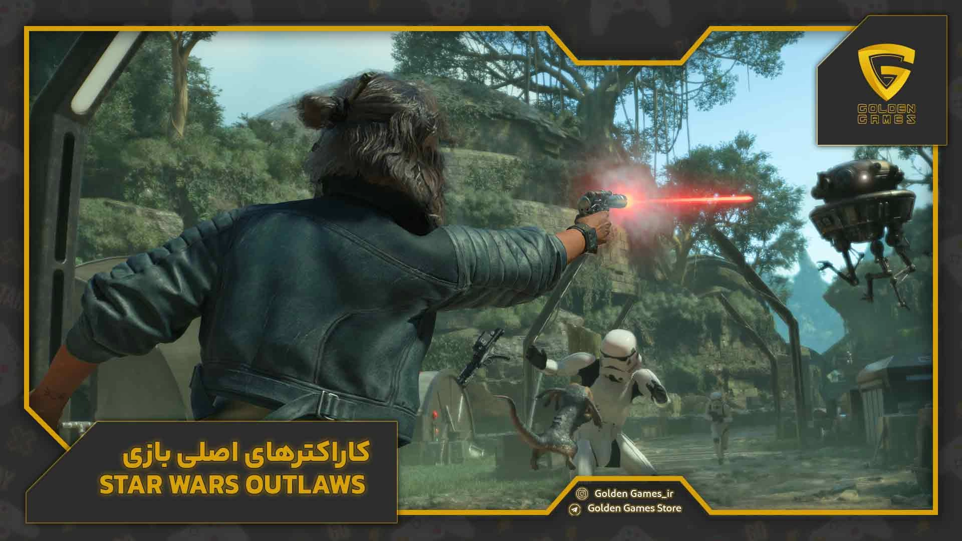 کاراکترهای اصلی بازی Star Wars Outlaws