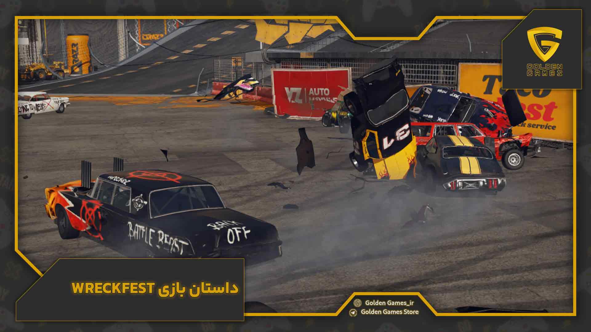 داستان بازی Wreckfest