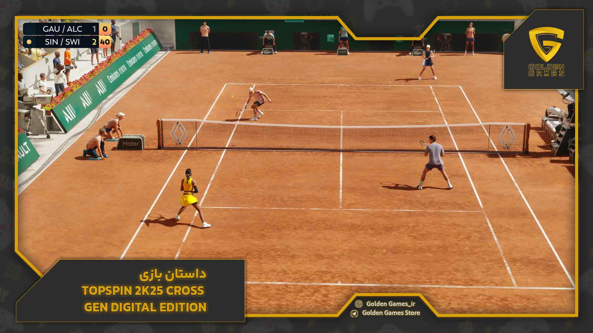 داستان بازی TopSpin 2K25 Cross-Gen Digital Edition