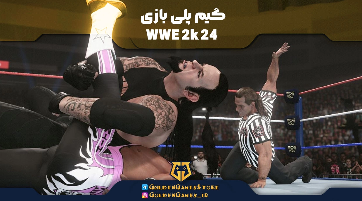 گیم پلی بازی WWE 2k 24