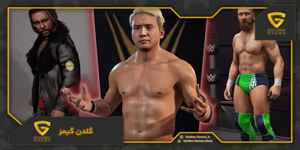 معرفی تمام کشتی گیران جدید WWE 2K25؛ از افسانه‌ها تا تازه واردها