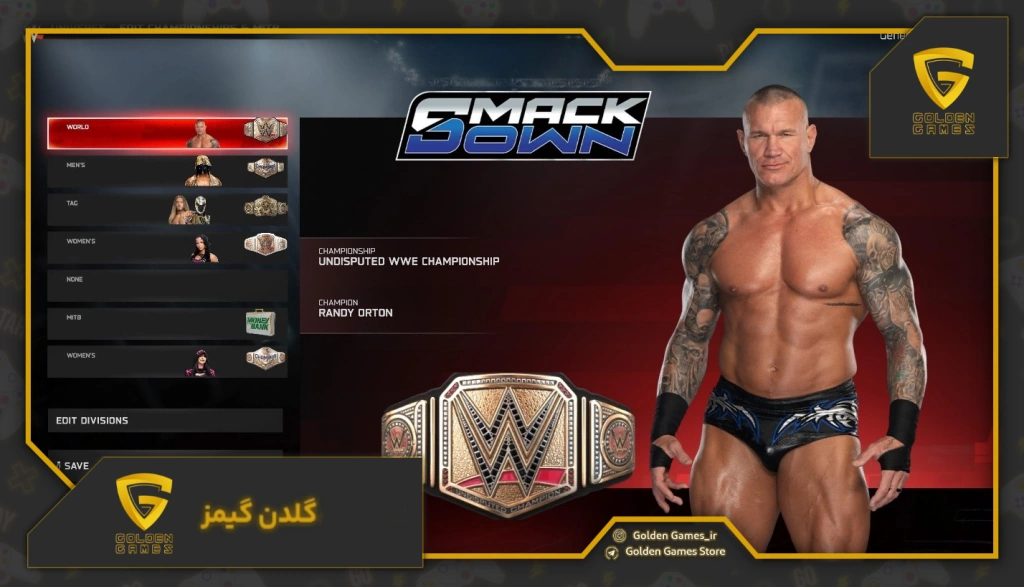 حالت Universe Mode در WWE 2K25 – دنیای شخصی‌سازی بی‌پایان